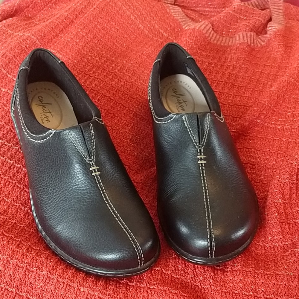 Clarks Ashland Joy 9 1/2M Black